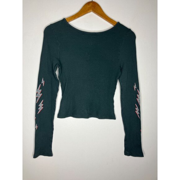 Daydreamer Women's Small Large KISS Destroyer Tour '76 Long Sleeve Thermal Top - Picture 7 of 9